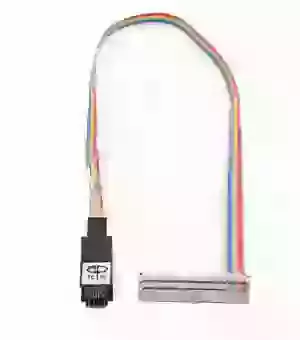 8 Pin DIL 0.3in Test Clip Cable Assembly